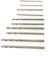 Sileduove 10Pcs Drill Bit, HSS M35 Cobalt Drill Bit 1Mm .5mm 2Mm 2.5mm 3Mm Used For Stainless Steel, Wide Range of Sizes