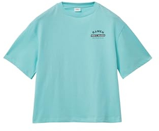 s.Oliver Boxy T-Shirt mit Front- und Rückenprint