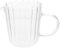LIOOBO Jarra De Leche De Cristal Templado - Ideal Para Microondas - Perfecta Para Espuma De Café Latte y Capuchino Jarra De Para Servir y Decorar 11 Oz