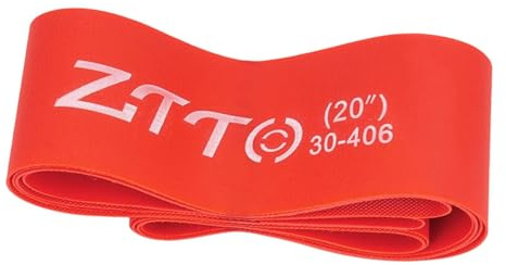 MotiveTech Fahrradreifen Innenschuh für 20 Zoll Rad, Pannenschutz, Anti Falten Fahrradreifen, Gürtel, Rennrad Reifeninnenschuh für Fahrräder, 30 Mm