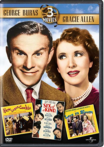 George Burns & Gracie Allen Collection (Here Comes Cookie / Love in Bloom / Six of a Kind) [DVD] [Region 1] [US Import] [NTSC]