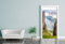Bilderdepot24 Türtapete selbstklebend Blick auf Lysefjord vom Kjeragberg in Norwegen 90 x 200 cm - einteilig Türaufkleber Türfolie Türposter Felsplateau - Felsspalte - Skandinavien - Rogaland - Berg