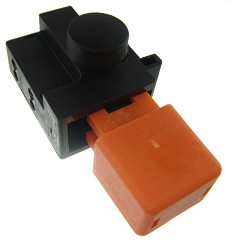 Ufixt Lawnmower Switch 8A 250V On Off Compatible With Flymo 300 330 420 BAG CHEVRON COMPACT Replacement Power Button Spare Part