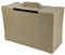 Décopatch EV002O Koffer (aus Pappmaché zum Verzieren und Personalisieren, 14,5 x 36 x 23,5 cm) 1 Stück kartonbraun