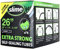 Slime 30074 - Tubos Interiores para Bicicleta con sellador de pinchazos Slime extrafuerte, autosellante, prevención y reparación, válvula Schrader, 26 x 1.75-2.1 Pulgadas, Paquete de 2 Unidades