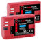Baxxtar 2X LP-E6N Akku 2400mAh Ersatzakku kompatibel mit Canon EOS 5D Mark II Mark III 5DS R5 R 6D 7D 60D 60Da 70D 80D 90D XC10 XC15 5 6 7 60 70 80 90 D LP-E6 LPE6 LPE6N