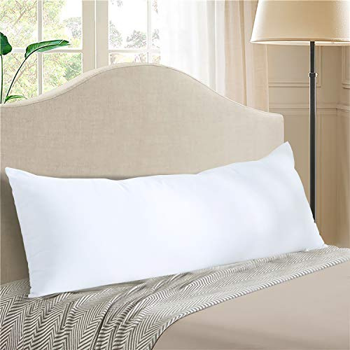 EVOLIVE Ultra Soft Polyester 21x54 Long Body Pillow, Pregnancy Pillow (21x54)