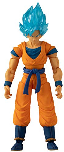 Bandai Dragon Ball Evolve Blue Goku Anime Figure | 12.5cm Super Blue Goku Figure| Bandai Action Figures Anime Gifts and Anime Merch From Dragon Ball Manga And Anime Goku Toy