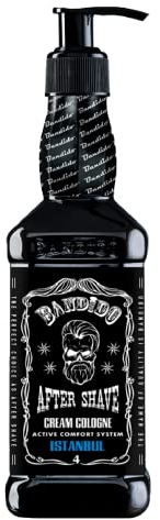 Bandido After Shave Cream Cologne Lotion Men 350ml Herren Balsam nach der Rasur- Nassrasur pflegt und kühlt Balm Creme Herren Pflege Sensible Haut (Sport)