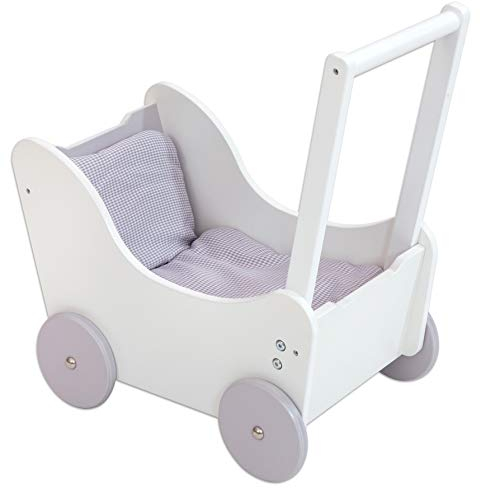 Betzold - Puppenwagen Kinder aus Buchenholz - Spielzeug