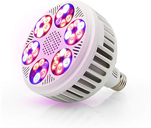 120W spettro completo LED coltiva la luce 36 LED COB ha condotto la lampada a lampadina per piante acquario fiori semi giardino verdure serra E27,A