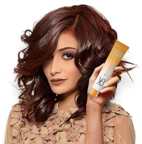 GK HAIR Global Keratin Professional Hair Color Cream Tube (3.4 Fl Oz/100ml) Nourishing & Cleansing Colors for Styling High Performance Long Lasting Semi Permanent Natural Toner Dye