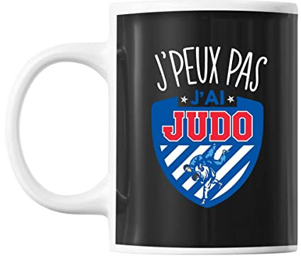 Mug Judo j'peux pas Noir