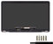 FTDLCD® 33,8 cm (13,3 Zoll) Full LCD Bildschirm Display Assembly Ersatz für Apple MacBook Air Retina 13 M1 A2337 2020 MGNA3B/A MGNE3B/A MGN73B/A MGN93B/A (Silber)