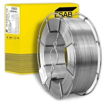 ESAB OK Aristord 12.50 12.63 SG2 SG3 G3Si1 G4Si1 0,8 1,0 1,2 mm 18kg Spule unverkupfert zum MAG-Schweissen (Aristorod 12.50 SG2, 1,2 mm 18kg Spule)