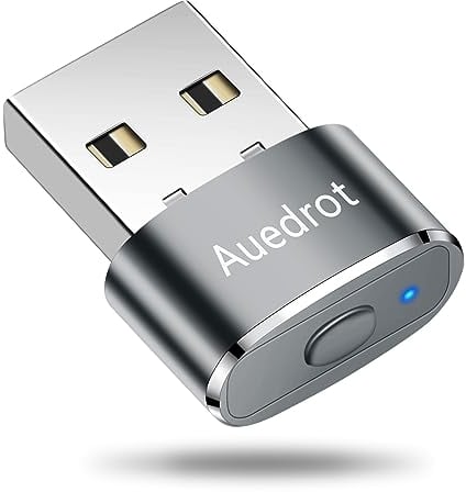 AUEDROT Mouse Jiggler Nicht Nachweisbar USB Mouse Mover mit Schaltertaste, Metall Maus Beweger Automatisch Maus Jiggler, 2 Jiggler-Modi, Treiberfrei, Plug & Play, Hält Computer/Laptop Wach, Grau