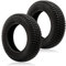 SPARES2GO Reifen 3.00x8 Pneumatischer Mobility Scooter Block Tread 300x8 3.00x8 20.3 cm Felge x 2