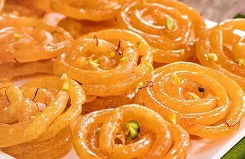 Jalebi 250g Indian Traditional Sweet Best Gift For All Occasions Raksha Bandhan,Marriage, Diwali, Holi Festival Treat For Family & Friends