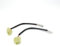 Aharon Motorrad 12V Verlaengerungskabel-Adapter für LED-Blinker | Kompatibel mit Motorrädern von Yamaha (MT09 & R1) | Motorrad Blinker Adapterkabel | Kabeladapterstecker | Wasserdicht