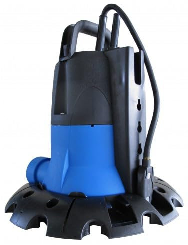 COIL Pompe De Piscine 200W - Pompe De Piscine Haute Performance, Pompe De Vidange 5500 l/h, Capacité De Levage De 4.5m - Idéale Pour Piscines De Jardin, Pompe D'évacuation, Pompe Submersible