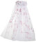 Blutiger Brautschleier mit Rosen, Bloody Schleier Braut Halloween Weiß/Rot Brautschleier Spitze Schleier Vampir Zombie Hexe Cosplay für JGA Junggesellinnenabschied Hochzeit Zubehör Kostüm