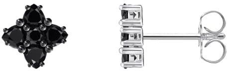 THOMAS SABO Ohrstecker 925 Sterlingsilber, Geschwärzt