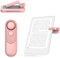 Hogance Mando a Distancia RF Universal Pasapáginas para Kindles eReaders, Turner de Página Inalámbrica para iPad Tabletas Lectura de eBooks, Accesorios para la Lectura de Kindles, HKRC004, Rosa