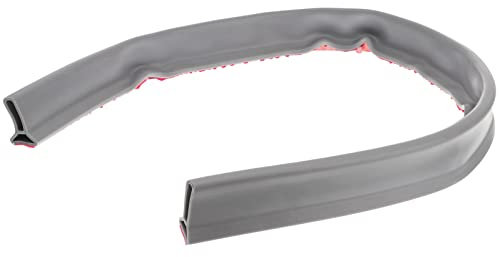 OSALADI Wasserstreifen Sperre Reiniger Fenster Isolierung Waschbeckenarmaturen Für Badezimmer Schlauch Stopper Duschwand Dichtung Barriere Leckage Türleiste Abdichten Grey Silikon-gummi