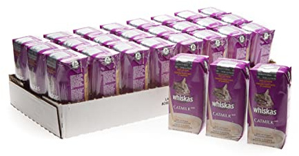Whiskas Catmilk Plus Drink for Cats and Kittens, 6.75 oz, 8 count