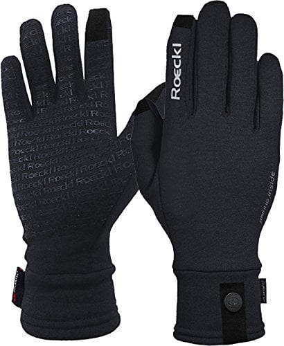 Roeckl Erwachsene Katari Handschuhe, Schwarz, 9