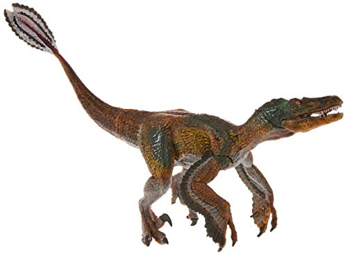PAPO 55055 Velociraptor Mit Federn, Spiel, Ingwer-Grün