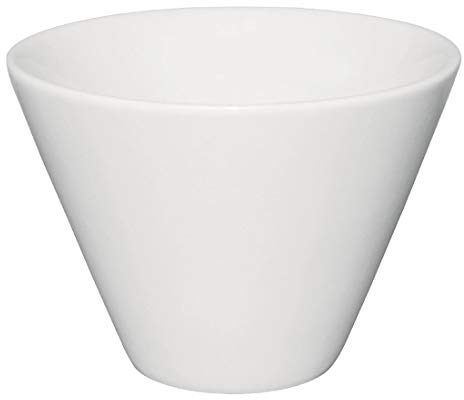 Olympia Ramequin conique blanc Whiteware 70 mm/2,75 pouces/98 ml/3 oz (lot de 12), blanc, porcelaine entièrement vitrifiée, casserole, passe au micro ondes et au lave vaisselle, certifié BS4034, CM164