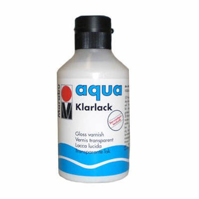 Marabu aqua Klarlack, Kunststoffflasche 250ml [Spielzeug]
