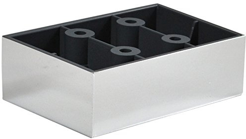 FORTIS Polsterfuß Kunststoff Plastikfuß Möbel 98mmx32mmx64mm M111