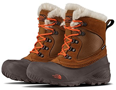 The North Face Shellista Extreme, Unisex Kids’ Snow Boots, Brown (Dachshund Brown/Moonlight Ivory Ngw), 3 (36 EU)