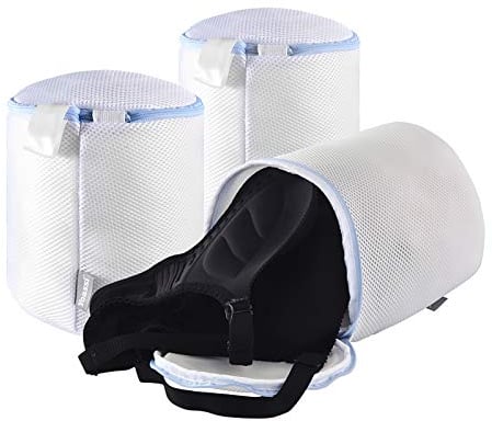 Yoassi 3 PCS Sacchetti Rete da Biancheria per Lavatrice Salva Reggiseno Bucato Borse con Zip Sacca per Vestiti Delicati di Bambini Adulti Sacchetti per Intimi Lingerie