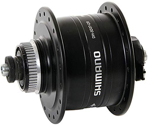 Shimano Nabendynamo DH-3D37 Mod. 2014 32L. schwarz A-DH3D37BAL +Flicken