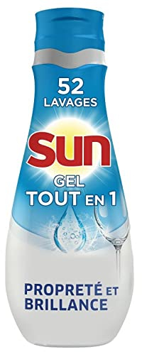 SUN - Tout En 1 Gel Lave Vaisselle Standard 900Ml - Lot De 2