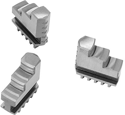 Drehfutter, 3 Stück/Paar K11-80 Innenkieferfutter Selbstzentrierendes Metalldrehfutter Backfutter Metallverarbeitungswerkzeug zur Erweiterung der Maschinenfunktionen