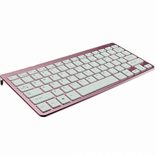 Tutoy 2.4G Wireless Keyboard Silent Mouse Set Ultra-Thin Scissor Feet H288 Rose Gold Keyboard