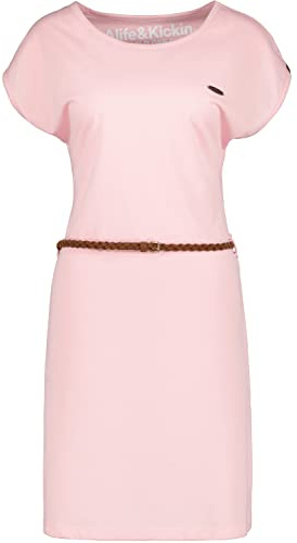 Alife and Kickin Damen ElliAK A Shirt Dress Sommerkleid Kleid, Princess Melange, M