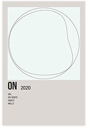 On By Kelly Lee Owens Sänger Musik-Poster, 1 Leinwand-Poster, Wandkunst, Dekordruck, Gemälde für Wohnzimmer, Schlafzimmer, Dekoration, ungerahmt: 30 x 45 cm
