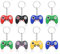 flintronic 8pcs Porte-Clés de Jeu, Porte-clés Manette de Jeu, Porte-Clés de Contrôleur de Jeu pour Garçons, Contrôleur de Jeu Poignée Porte-Clés Pendentif Breloques Cadeau pour Enfants