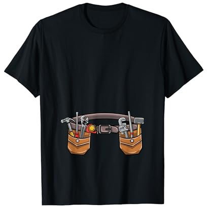 Handyman Craftsman Tool Belt Halloween Costume T-Shirt