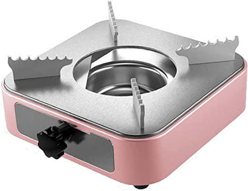 AIBOLO Mini Spiritusbrenner Spirituskocher Leichte Küchengeräte Brenner Ofen Winddicht Für Camping Kochen Outdoor Wandern-Stahlfarben