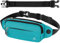 Gisdanchz Gürteltasche Bauchtasche Damen Herren wasserdichte Klein Bauchtasche Hüfttasche Handy Fanny Pack Waist Bag Bum Belt Bags Festival Tasche für Reise Wandern Hundetraining, Pfauengrün