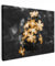 MuchoWow© Quadro su Tela 40x30 cm Stampe da Parete Quadri Cucina Camera da Letto Dipinto Arredamento Casa con Fiori - Marrone - Nero - Bianco