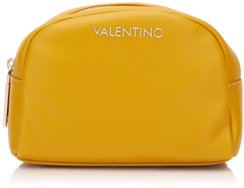 VALENTINO Chamonix Re Soft Cosmetic Case Senape