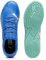PUMA Boy's Unisex Kids Future 7 Play IT JR Soccer Shoe, HYPERLINK Blue-Mint White, 10 UK Child