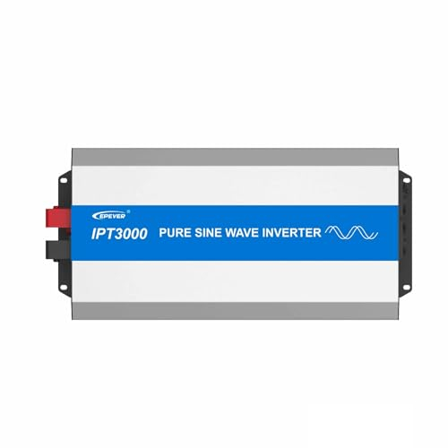 EPEVER IPT 3000-42 Reiner Sinus Spannungswandler Wechselrichter 3000W 48VDC auf 230VAC, ideal für Off-Grid Haushaltsnotbeleuchtung, Fahrzeugmontiertes System usw.…